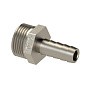 Штуцер никелированный DN 20 PN 40 НР3/4'' с ершом под шланг d20мм прямой купить в Москве | "Проконсим"
