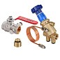 Комплект автоматической балансировки MVI BLN.DP3.05, DN 20 PN 25 (Регулятор перепада давления BL.510 +кран шаровой с дренажем и воздухоотводчиком BV.630 +переходник BL.901.02) купить в Москве | "Проконсим"