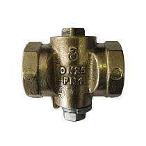 Краны латунные  газовые 11Б39бк DN 25/25-25 PN 1 натяжные купить в Москве | "Проконсим"