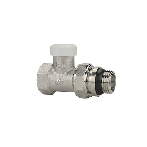 Клапан радиаторный VARMEGA VM10311 DN15 PN10 прямой настроечный G-1/2'' с уплотнением муфта-штуцер купить в Москве | "Проконсим"