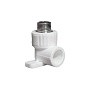 Угольники установочные ПП DN 20-25 PN 25 с наружной резьбой белые PlasticPro купить в Москве | "Проконсим"