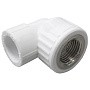 Угольник комбинированный ПП 20-3/4'' PN 25 с внутренней резьбой белый VALFEX 