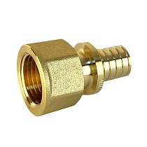 Муфты латунные для PEX труб DN 16-20 PN 16 под надвижную гильзу с наружной резьбой Valfex VF.401.AF купить в Москве | "Проконсим"
