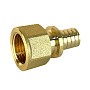 Муфты латунные для PEX труб DN 16-20 PN 16 под надвижную гильзу с наружной резьбой Valfex VF.401.AF купить в Москве | "Проконсим"