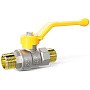 Краны латунные шаровые газовые DN 15-25 PN 40 рычаг штуцер-штуцер LD Pride GAS купить в Москве | "Проконсим"