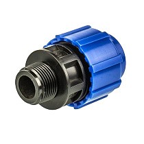 Муфта компрессионаая ПЭ ВР 63-1 1/2'' купить в Москве | "Проконсим"