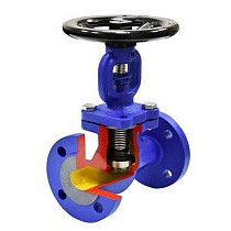 Клапаны запорные DN 15-100 PN 16 высокопрочный чугун с сильфонным уплотнением фланцевые АСТА В323 купить в Москве | "Проконсим"
