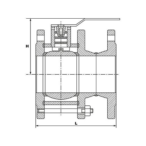 Краны стальные шаровые разборные 11с67п DN 50-150 PN 16 полнопроходные фланцевые под задвижку рычаг PR купить в Москве | "Проконсим" Краны стальные шаровые разборные 11с67п DN 50-150 PN 16 полнопроходные фланцевые под задвижку рычаг PR купить в Москве | "Проконсим"