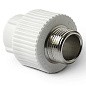 Муфта комбинированная ПП 32-3/4'' PN 25 с наружной резьбой белая Pro Aqua PA23016P купить в Москве | "Проконсим"
