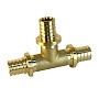 Тройники латунные для PEX труб DN 16-20 PN 16 под надвижную гильзу Valfex VF.431.AF купить в Москве | "Проконсим"