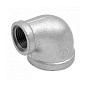 Угольник чугунный оцинкованный DN25-20 PN16 м-м переходный Fittex Plus купить в Москве | "Проконсим"