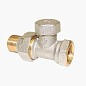 Клапан запорно-регулирующий Raditec DN 15 PN 16 прямой G1/2'' Kvs = 1,41 м3/ч для радиатора, 120гр. купить в Москве | "Проконсим"