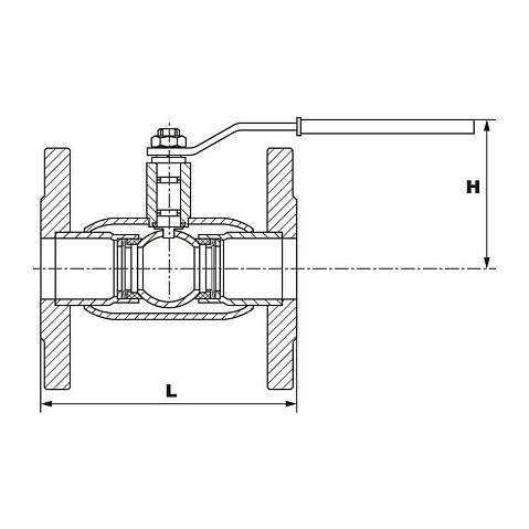 Краны стальные шаровые цельносварные DN 15-200 PN 16-40 фланцевые рычаг PR купить в Москве | "Проконсим" Краны стальные шаровые цельносварные DN 15-200 PN 16-40 фланцевые рычаг PR купить в Москве | "Проконсим"