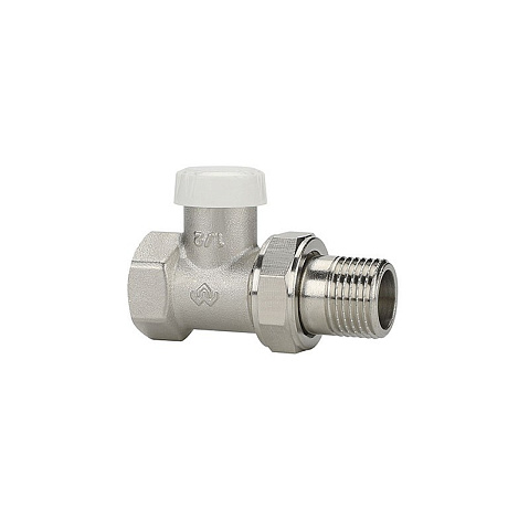 Клапан радиаторный VARMEGA VM10301 DN15 PN10 прямой настроечный G-1/2'' муфта-штуцер купить в Москве | "Проконсим"