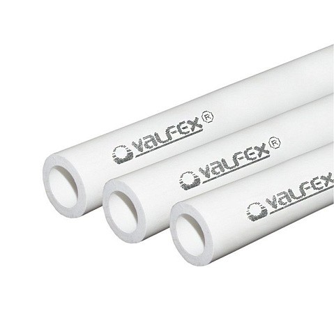 Труба Valfex SDR 6 PN-20 DN125 S-20,8 мм L-4м белая купить в Москве | "Проконсим"