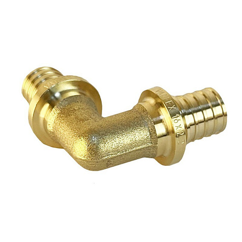 Угольники латунные для PEX труб DN 16-20 PN 16 под надвижную гильзу Valfex VF.451.AF купить в Москве | "Проконсим"