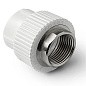Муфта комбинированная ПП 40-1 1/2'' PN 25 под ключ с внутренней резьбой белая Pro Aqua PA22521P купить в Москве | "Проконсим"