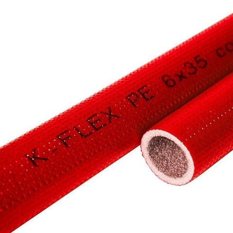 Трубки теплоизоляционные K-FLEX COMPACT RED толщиной-13мм длиной-2м купить в Москве | "Проконсим" Трубки теплоизоляционные K-FLEX COMPACT RED толщиной-13мм длиной-2м купить в Москве | "Проконсим"