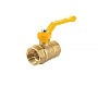 Краны латунные шаровые Галлоп газовые DN 40 PN 16 муфта-муфта рычаг купить в Москве | "Проконсим"