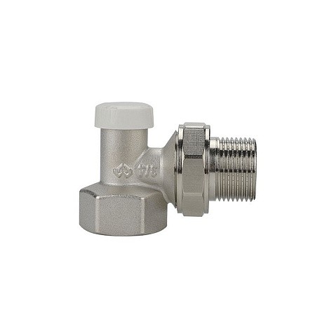 Клапан радиаторный VARMEGA VM10203 DN20 PN10 угловой настроечный G-3/4'' муфта-штуцер купить в Москве | "Проконсим"