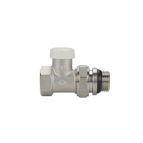 Клапан радиаторный VARMEGA VM10311 DN15 PN10 прямой настроечный G-1/2'' с уплотнением муфта-штуцер купить в Москве | "Проконсим"