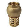 Клапан приёмный (донный) MVI CV.630.05, DN 20 PN 16, латунный, пружинный, муфтовый