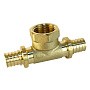 Тройники латунные для PEX труб DN 16-20 PN 16 под надвижную гильзу с внутренней резьбой Valfex VF.432.AF купить в Москве | "Проконсим"