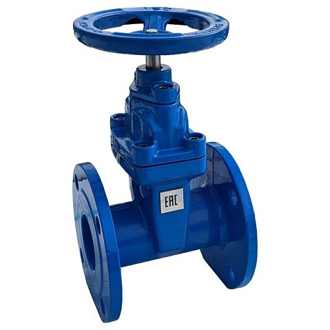 Задвижка чугунная 30ч39р DN 65 PN 10(16) с обрезиненным клином EPDM до 120гр. КНР купить в Москве | "Проконсим" (101469026)