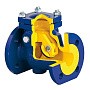 Клапан обратный створчатый чугунный DN 50 PN 16 фланцевый до 300гр. Zetkama zCHE.302A050C01 купить в Москве | "Проконсим"