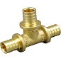 Тройник латунный для PEX-PEX труб 25-20-20 PN 10 переходная под надвижную гильзу ONE PLUS купить в Москве | "Проконсим"