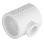 Тройник переходной ПП  40-32-40 PN 25 белый VALFEX Pro