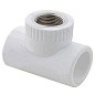 Тройник комбинированный ПП 25-1/2'' PN 25 с внутренней резьбой белый РТП 10745 купить в Москве | "Проконсим"
