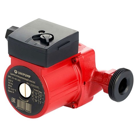 Насос циркуляционный с мокрым ротором UNIPUMP PN 10 110гр.UPC 32-80,L 180, 270Вт 1х220В 3х-скоростной резьбовой, 44338 купить в Москве | "Проконсим"