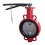 Затвор дисковый поворотный DN 50 PN 16 межфланцевый с диском из нержавеющей стали уплотнение-EPDM ручной Seagull купить в Москве | "Проконсим"