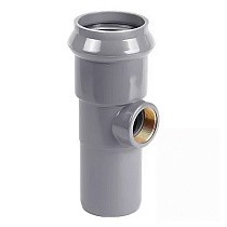 Тройники НПВХ раструбные SDR26 DN 110-160 PN 10 резьбой Хемкор купить в Москве | "Проконсим"