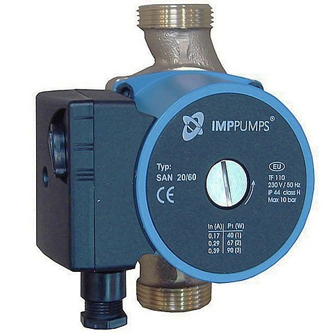 Насос циркуляционный с мокрым ротором IMP PUMPS SAN трехскоростной, резьбовой купить в Москве | "Проконсим" Насос циркуляционный с мокрым ротором IMP PUMPS SAN трехскоростной, резьбовой купить в Москве | "Проконсим"
