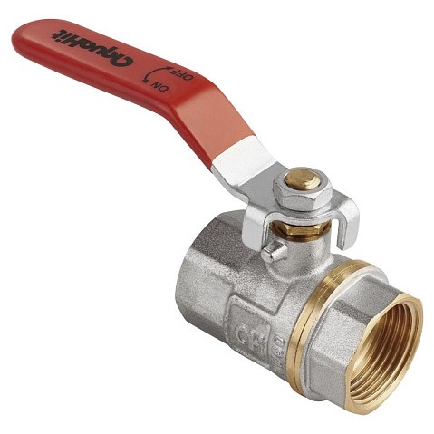Краны латунные шаровые DN 15-50 PN 25 никелированные рычаг муфта-муфта MVI AquaHit BV.311.04 купить в Москве | "Проконсим" Краны латунные шаровые DN 15-50 PN 25 никелированные рычаг муфта-муфта MVI AquaHit BV.311.04 купить в Москве | "Проконсим"