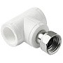 Тройники ПП DN 20-32 PN 25 комбинированные с накидной гайкой белые Pro Aqua купить в Москве | "Проконсим"