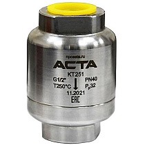 Конденсатоотводчики ТЕРМОКОН DN 15-25 PN 40 термостатический резьбовые G до 250гр. АСТА-КТ251 купить в Москве | "Проконсим"