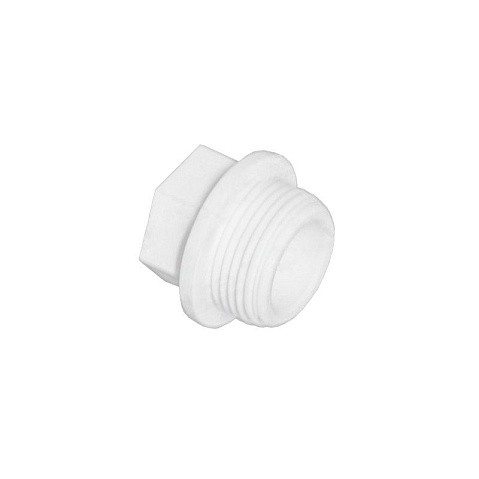 Заглушка резьбовая ПП  3/4'' PN 25 белая VALFEX Pro купить в Москве | "Проконсим"