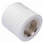 Муфта комбинированная ПП 20-1/2'' PN 25 с внутренней резьбой белая РТП 10652 купить в Москве | "Проконсим"