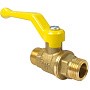 Краны латунные шаровые газовые 11Б27фтМ DN 15-20 PN 40 рычаг штуцер-штуцер Valfex.270.LR3 купить в Москве | "Проконсим"