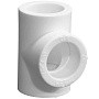 Тройник переходной ПП 63-50-63 PN 25 белый PlasticPro купить в Москве | "Проконсим"