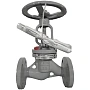 Клапан запорный (вентиль) 15с65нж DN 15 PN 16 130мм фланцевый класс A до 450гр. СибЗТА купить в Москве | "Проконсим"