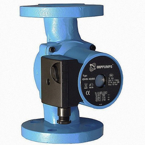 Насос циркуляционный с мокрым ротором GHNM 40-75 F220 277Вт 1х220В 3-скор. фланцевый PN10 120C IMP PUMPS купить в Москве | "Проконсим"
