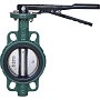 Затворы чугунные дисковые DN 40-250 PN 16 межфланцевые с чугунным диском рычаг GALA Тип.2302H-L купить в Москве | "Проконсим"