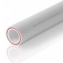 Трубы ПП SDR 7,4 DN 20-63 PN 20 армированные стекловолокном белые PlasticPro купить в Москве | "Проконсим"