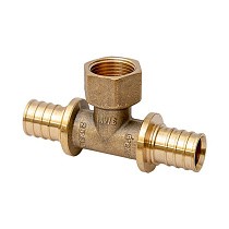 Тройники латунные для PEX-PEX труб DN 16-25 PN 16 под надвижную гильзу MVI SF.642 купить в Москве | "Проконсим"