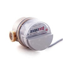 Счетчики горячей воды DN 15-20 PN 16 до 90гр. с обратным клапаном и импульсным выходом муфтовые Пульсар купить в Москве | "Проконсим"