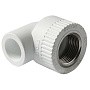 Угольники ПП DN 20-32 PN 25 комбинированные с внутренней резьбой белые Pro Aqua купить в Москве | "Проконсим"